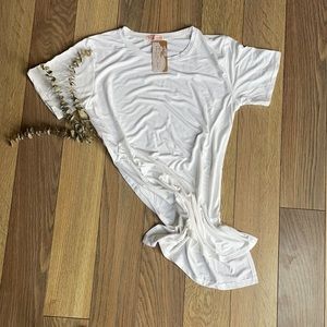 NWT White jersey T shirt